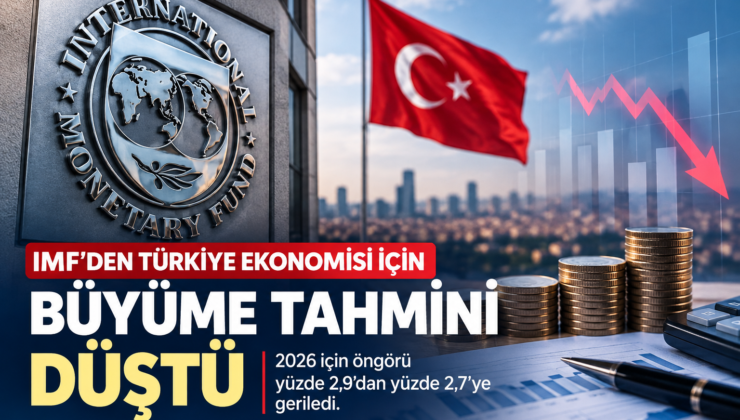 IMF Türkiye’nin Büyüme Tahminini Düşürdü: 2026 Ekonomisinde Son Durum